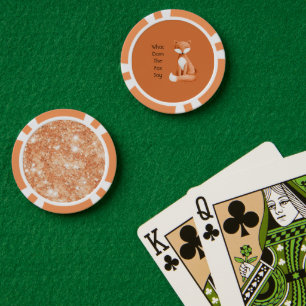 Was Sagt der Fuchs? Pokerchips