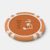 Was Sagt der Fuchs? Pokerchips (Einzeln)