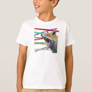 Was sagt der Fuchs? T-Shirt