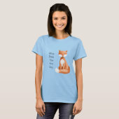 Was Sagt der Fuchs? T-Shirt (Vorne ganz)