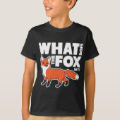 Was sagt der Fuchs? T-Shirt (Vorderseite)