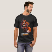 Was sagt der Fuchs? T-Shirt (Vorne ganz)