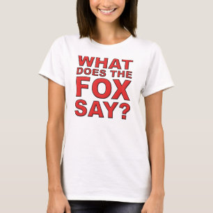 Was Sagt Der Fuchs T-Shirt
