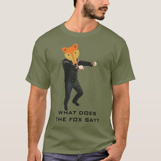 Was sagt der Fuchs? T-Shirt (Vorderseite)