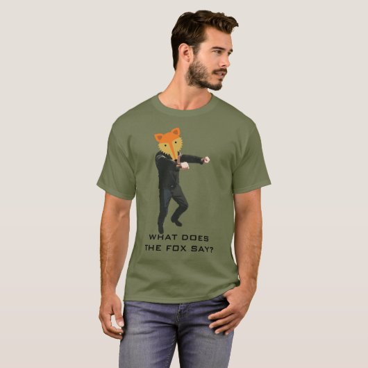 Was sagt der Fuchs? T-Shirt (Vorne ganz)
