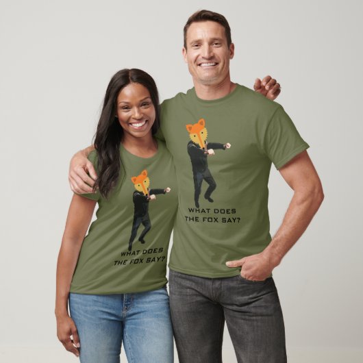 Was sagt der Fuchs? T-Shirt (Unisex)