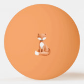 Was Sagt der Fuchs? Tischtennisball (Rückseite)