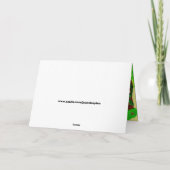 WAS SAGTE DIE OSTERBUNNY-Karte? Karte (Rückseite)