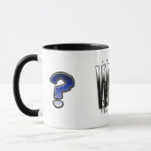 Was… sagten Sie?  Tasse (Links)