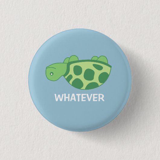Was Schildkröte Button (Vorderseite)