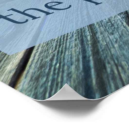 Was sehen Sie? Gebärdensprache Poster (Ecke)