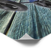 Was sehen Sie? Rollstuhl Poster (Ecke)