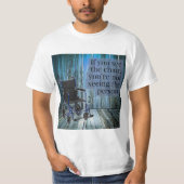 Was sehen Sie? Rollstuhl T-Shirt (Vorderseite)