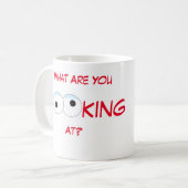 Was sehen Sie von der Tasse? Kaffeetasse (Vorderseite Links)