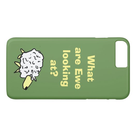 Was sehen "wir"? Case-Mate iPhone hülle (Rückseite (Horizontal))