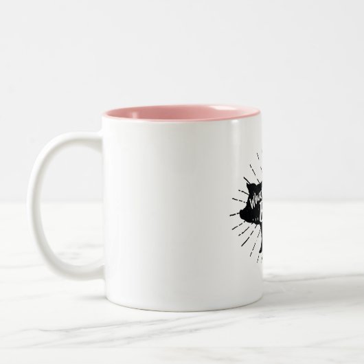 Was Shakin Speck-Spaß ist Zweifarbige Tasse (Links)