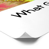 Was sich bewegt, kommt um den zweiten Punkt herum Poster (Ecke)