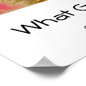 Was sich dreht, kommt um poster (Ecke)