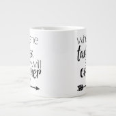 Was sie angeht, wird sie erobern - Tasse (Vorderseite)