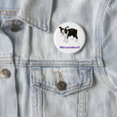 Was Sie betrachtend? Button (Beispiel)