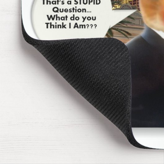 Was Sie ein Mann oder eine Maus sind Mousepad (Ecke)