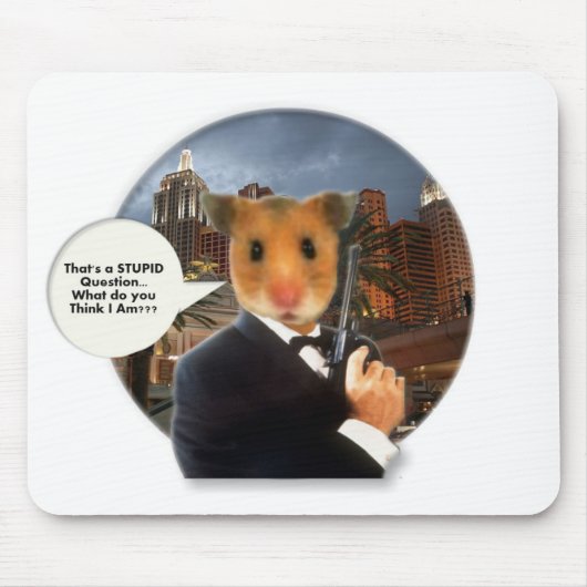 Was Sie ein Mann oder eine Maus sind Mousepad (Vorne)