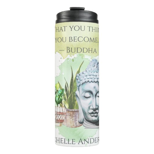 Was Sie für eine Wasserfarbenreise halten Thermosbecher (Vorderseite)