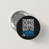 Was Sie für Realität halten - Motivierend Button (Vorne & Hinten)