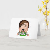 WAS? SIE KÖNNEN NICHT ***50*** GEBURTSTAG SEIN KARTE (Gelbe Blume)