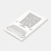 Was Sie Liebe tun Post-it Klebezettel (angewinkelt)