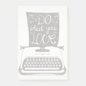 Was Sie Liebe tun Post-it Klebezettel (Vorderseite)