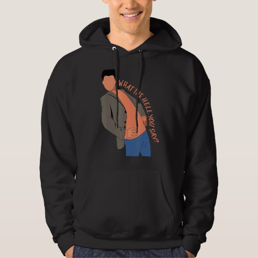 Was Sie sagen Meme Steven er zitieren 1 Hoodie (Vorderseite)