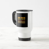 Was Sie sehen ist, was Sie bekommen Tasse (Vorderseite Links)