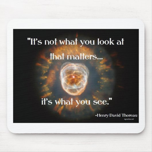 Was Sie sehen Mousepad (Vorne)