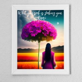 Was Sie suchen Dreamscape Rumi Zitat Poster