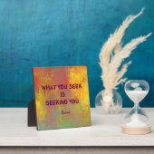 Was Sie suchen Rumi Quote Typografie Fotoplatte (InSitu)