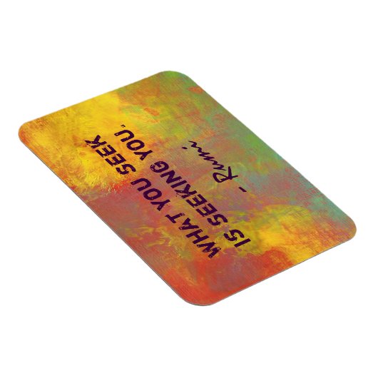 Was Sie suchen Rumi Quote Typografie Magnet (Rechte Seite)