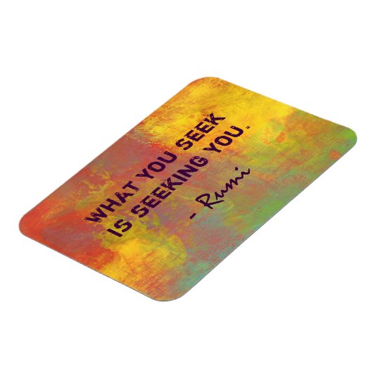 Was Sie suchen Rumi Quote Typografie Magnet (Linke Seite)
