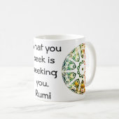 Was Sie suchen Rumi Wisdom Attraction Quotation Kaffeetasse (VorderseiteRechts)