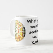 Was Sie suchen Rumi Wisdom Attraction Quotation Kaffeetasse (Vorderseite Links)