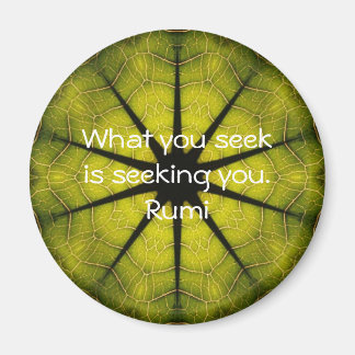 Was Sie suchen Rumi Wisdom Attraction Quotation Magnet