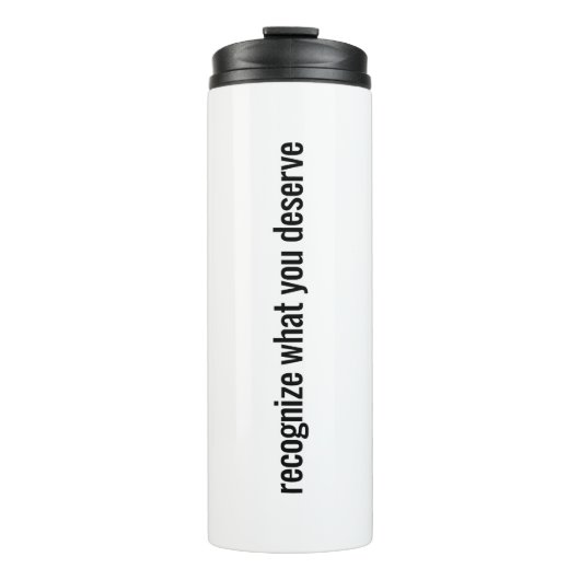 Was Sie verdienen Wärmespeicher Thermosbecher (Vorderseite)