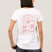 Was sie Will T-Shirt (Rückseite)
