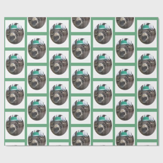 "Was siehst du dir an?" Geschenkpapier (Flach)