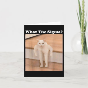 Was Sigma Meme Cat Meme Internet Memes Funny Meme Karte