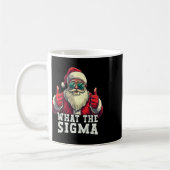 Was Sigma Santa Funny Christmas Meme Xmas Riz Kaffeetasse (Links)