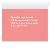 Was sind all diese Küsse wert.Wenn du nicht küsst (Innenansicht Horizontal (Unten))