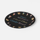 Was sind die Teller der Scoop Gender Reveal (Schrägansicht)