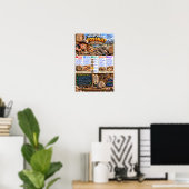 Was sind Fossilien Infografik Poster (Heimbüro)