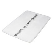 Was sind süße Wangen? Badematte (Schrägansicht)